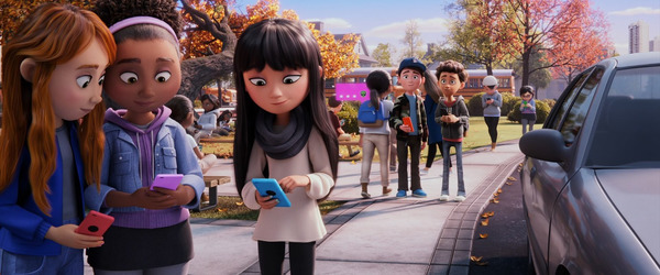 Кадр из мультфильма Эмоджи фильм