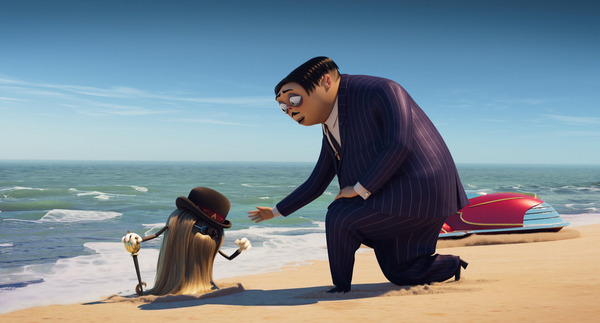 Кадр из мультфильма Семейка Аддамс: Горящий тур