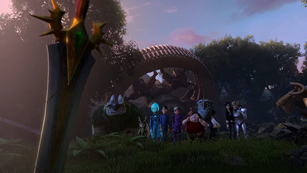 Кадр из мультфильма Охотники на троллей: Восстание титанов