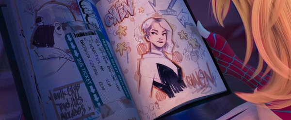 Кадр из мультфильма Человек-паук: Паутина вселенных