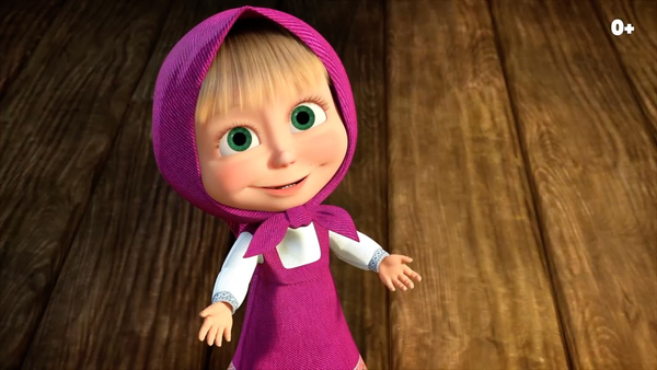 Кадр из мультфильма Маша и Медведь: Скажите «Ой!»