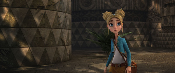 Кадр из мультфильма Яга и книга заклинаний