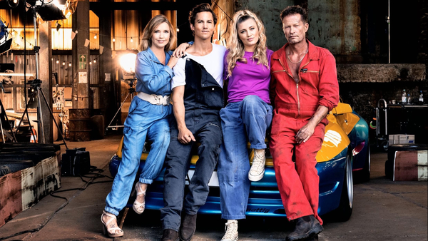 Кадр из фильма Гонщики на драйве