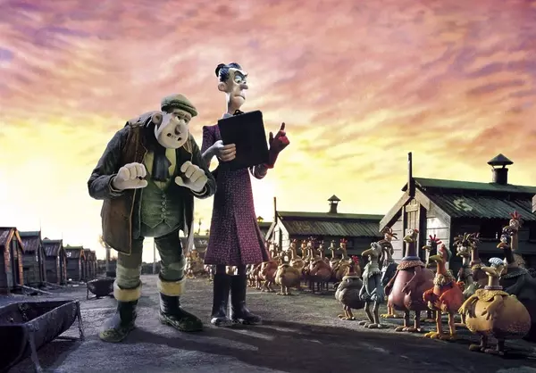 Кадр из мультфильма Побег из курятника