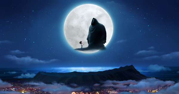 Кадр из мультфильма Орион и Тьма