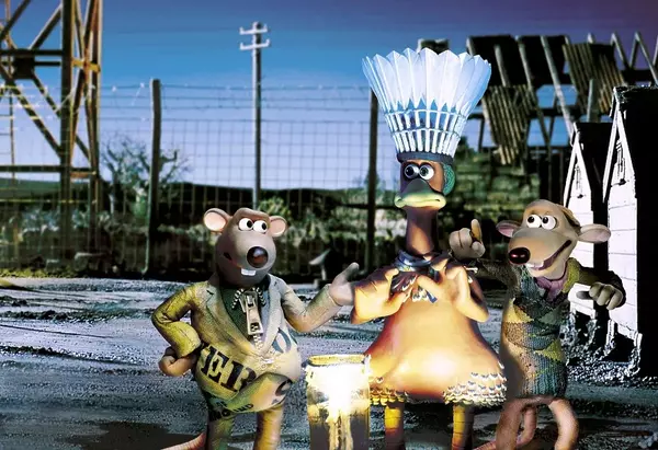 Кадр из мультфильма Побег из курятника