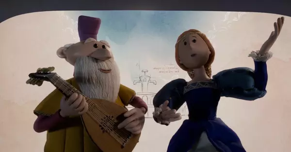 Кадр из мультфильма Волшебное приключение Да Винчи