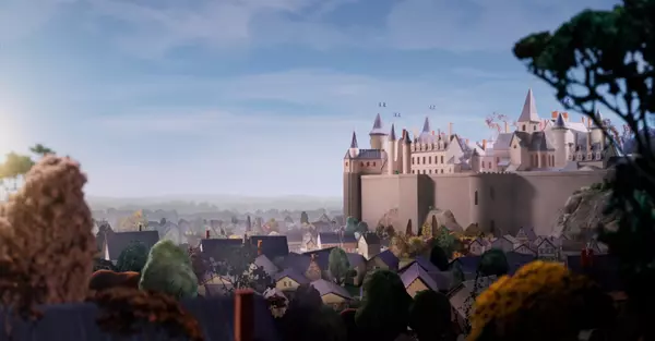 Кадр из мультфильма Волшебное приключение Да Винчи