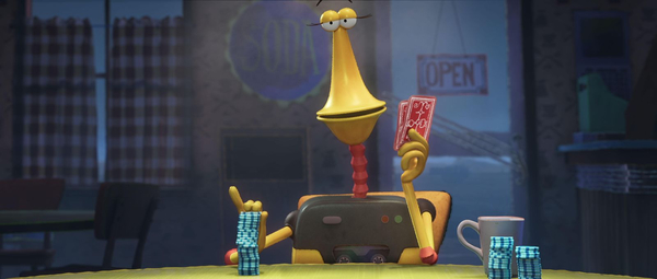 Кадр из мультфильма Орион и Тьма