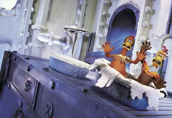 Кадр из мультфильма Побег из курятника