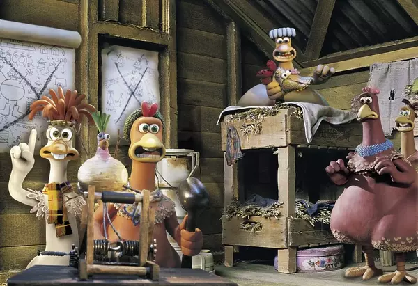 Кадр из мультфильма Побег из курятника