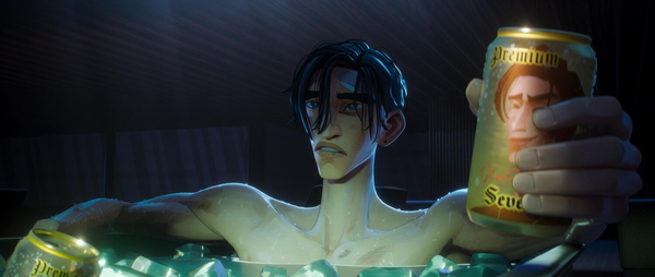 Кадр из мультфильма Ультрамен: Путь к вершине