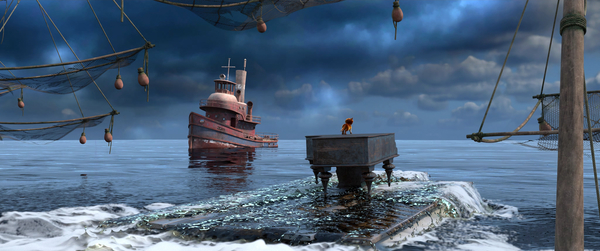 Кадр из мультфильма Коты Эрмитажа