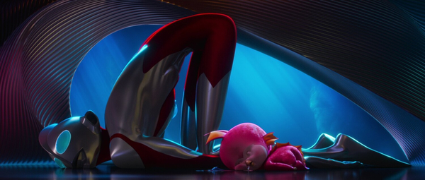 Кадр из мультфильма Ультрамен: Путь к вершине