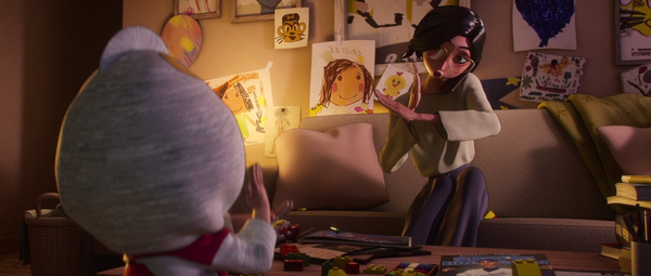 Кадр из мультфильма Ультрамен: Путь к вершине